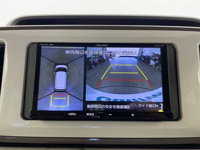 ダイハツ ムーヴ キャンバス G メイクアップ リミテッド　SAⅢ 栃木県 2022(令4)年 6.4万km パールホワイトⅢ/ナチュラルベージュマイカメタリック 2トーン 社外ナビ/Bluetooth/CD/FM/AM/アラウンドビューモニター/両側パワースライドドア/ETC/スマートアシストIII/・衝突回避軽減ブレーキ/・後方誤発進抑制機能/・先行車発進お知らせ/・オートハイビーム/オートLEDライト/フォグランプ/プッシュスタート/スマートキー/保証書/取扱説明書