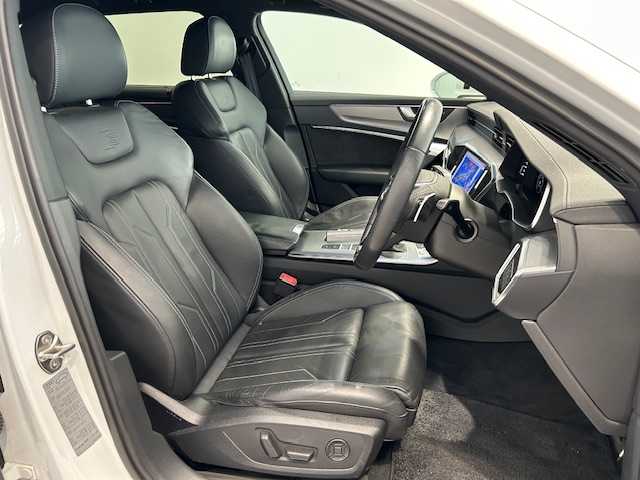 アウディ Ａ６ アバント 55TFSIクワトロ Sライン 宮城県 2021(令3)年 6.1万km パール ４WD/純正ナビ/全周囲カメラ/Bluetooth/マルチインフォメーション/レーダークルーズコントロール/パドルシフト/本革シート/パワーシート/シートヒーター/シートメモリー/ルーフレール/ETC/ドライブレコーダー/LEDヘッドライト/スマートキー