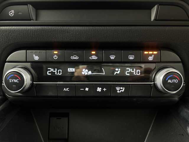 マツダ ＣＸ－５ 20S ブラックトーンED 愛知県 2023(令5)年 1.7万km ロジウムホワイトプレミアムメタリック 純正10.25インチセンターディスプレイナビ/（Bluetooth・フルセグ・USB・AppleCarplay・AndroidAuto）/i-ACTIVSENSE/　レーダークルーズコントロール/　車間認知システム/　レーンキープアシストシステム/　車線逸脱警報/　BSM/　スマートブレーキサポート/　スマートシティブレーキサポート/　ドライバーアテンションアラート/　前後パーキングセンサー/横滑り防止装置/全方位カメラ/前後ドライブレコーダー/ワンオーナー/ステアリングスイッチ/ステアリングヒーター/SPORTモード/i-stop/トラクションコントロールシステム/ETC2.0/ハーフレザーシート/D席+N席シートヒーター/D席パワーメモリーシート/フルフラットシート/LEDヘッドライト/純正フロアマット/電動格納ミラー/プッシュスタート/スペアキー