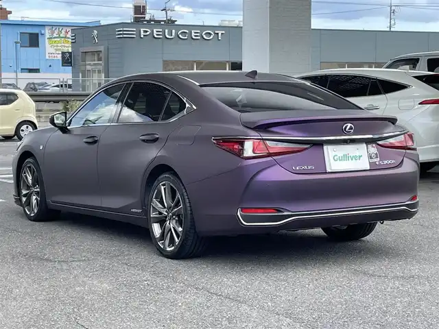 レクサス ＥＳ 300h Fスポーツ 愛知県 2019(平31)年 8万km ホワイトノーヴァガラスフレーク HDDナビ/フルセグテレビ/バックカメラ/スマートキー/ウィンカーミラー/レーダークルーズコントロール/ブラインドスポットモニター/サンルーフ/プッシュスタート/パワーバックドア/ビルトイン2.0ETC/リヤクロストラフィックアラート/ステアリングスイッチ/電動パーキングブレーキ/電動リアシェード/ステアリングヒーター/シートメモリー/パーキングサポートブレーキ/レーンキープアシスト/衝突被害軽減システム/保証書/取扱説明書