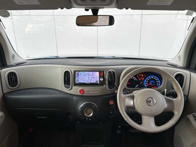 日産 キューブ 15X Vセレクション 埼玉県 2014(平26)年 6.8万km ライトジンジャー (株)IDOMが運営する【じしゃロン熊谷店】の自社ローン専用車両になりますこちらは現金またはオートローンご利用時の価格です。自社ローンご希望の方は別途その旨お申付け下さい/純正SDナビ　MM114D-W/　CD/DTV/USB/バックカメラ/アイドリングストップ/ビルトインETC/純正フロアマット/スマートキー/ライトレベライザー