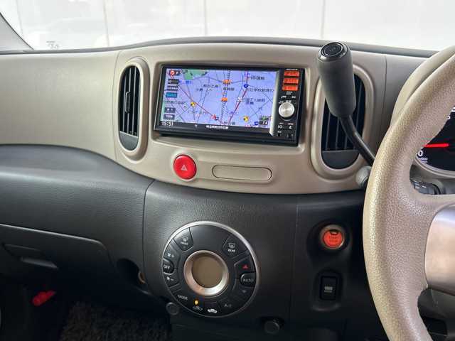 日産 キューブ 15X Vセレクション 埼玉県 2014(平26)年 6.8万km ライトジンジャー (株)IDOMが運営する【じしゃロン熊谷店】の自社ローン専用車両になりますこちらは現金またはオートローンご利用時の価格です。自社ローンご希望の方は別途その旨お申付け下さい/純正SDナビ　MM114D-W/　CD/DTV/USB/バックカメラ/アイドリングストップ/ビルトインETC/純正フロアマット/スマートキー/ライトレベライザー