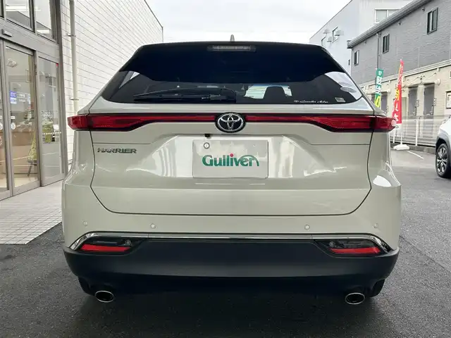 トヨタ ハリアー G 愛知県 2021(令3)年 4.5万km ホワイトパールクリスタルシャイン 純正12.3型ディスプレイ〈MOP〉/・Tコネクトナビ／Bluetooth／USB／地デジTV/・Apple Car Play／Android　Auto/・JBLプレミアムサウンドシステム/バックビューカメラ/パワーバックドア/デジタルインナーミラー/合皮＆ファブリックコンビシート/運転席パワーシート/LEDヘッドライト／デイライト／フォグランプ/ビルトインETC2.0/TOYOTA SAFETY SENSE/・プリクラッシュセーフティ/・レーントレーシングアシスト/・レーダークルーズコントロール/・アダプティブハイビームシステム/・ロードサインアシスト/パーキングサポートブレーキ/純正18インチAW