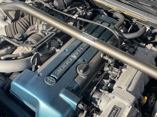 トヨタ アリスト V300 ベルテックエディション 千葉県 2000(平12)年 6.7万km ホワイトパールクリスタルシャイン サンルーフ　ナビＮＨＢＡ－Ｗ６２Ｇ　ＪＢＬサウンド　２ＪＺエンジン　２８０ＰＳ　ツインターボ　ＴＥＩＮ車高調　ＴＲＤタワーバー　ブリッツエアクリ　パワーシート　ターボタイマー　１７インチＡＷ　ＡＲＳ