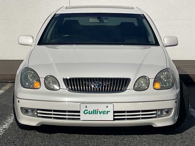 トヨタ アリスト V300 ベルテックエディション 千葉県 2000(平12)年 6.7万km ホワイトパールクリスタルシャイン サンルーフ　ナビＮＨＢＡ－Ｗ６２Ｇ　ＪＢＬサウンド　２ＪＺエンジン　２８０ＰＳ　ツインターボ　ＴＥＩＮ車高調　ＴＲＤタワーバー　ブリッツエアクリ　パワーシート　ターボタイマー　１７インチＡＷ　ＡＲＳ