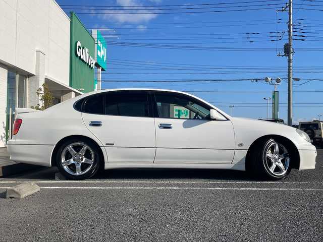 トヨタ アリスト V300 ベルテックエディション 千葉県 2000(平12)年 6.7万km ホワイトパールクリスタルシャイン サンルーフ　ナビＮＨＢＡ－Ｗ６２Ｇ　ＪＢＬサウンド　２ＪＺエンジン　２８０ＰＳ　ツインターボ　ＴＥＩＮ車高調　ＴＲＤタワーバー　ブリッツエアクリ　パワーシート　ターボタイマー　１７インチＡＷ　ＡＲＳ