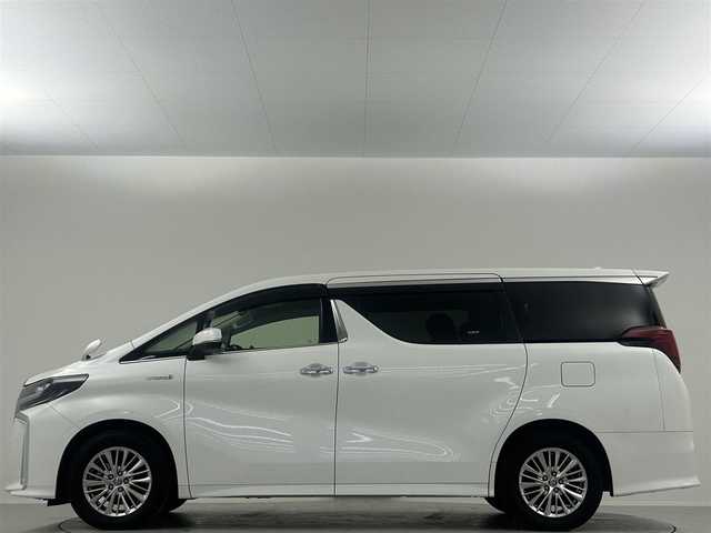 トヨタ アルファードハイブリット SR Cパッケージ 福島県 2019(令1)年 2.3万km ホワイトパールクリスタルシャイン 純正９型ナビＴＶ　両側パワスラ　後席モニター　ヒートシート　エアシート オットマン ドラレコ　バックカメラ ＥＴＣ２．０  コーナーセンサー レーンアシスト クルコン ＬＥＤ 衝撃被害軽減装置  プッシュスタート アイドリングストップ
