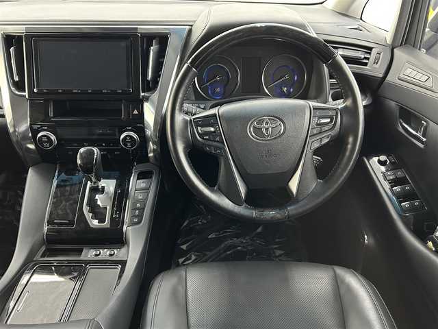 トヨタ アルファードハイブリット SR Cパッケージ 福島県 2019(令1)年 2.3万km ホワイトパールクリスタルシャイン 純正９型ナビＴＶ　両側パワスラ　後席モニター　ヒートシート　エアシート オットマン ドラレコ　バックカメラ ＥＴＣ２．０  コーナーセンサー レーンアシスト クルコン ＬＥＤ 衝撃被害軽減装置  プッシュスタート アイドリングストップ