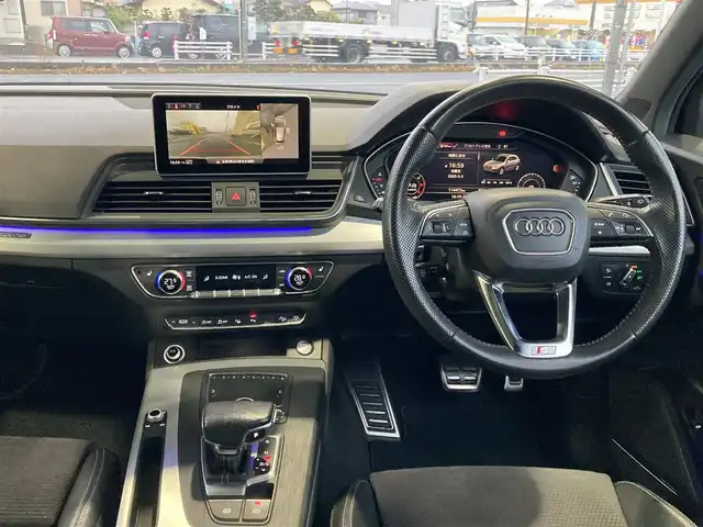 アウディ Ｑ５ 40TDIクワトロスポーツエアサ 埼玉県 2019(平31)年 11.5万km マンハッタングレーメタリック パノラマルーフ/純正マルチナビ（TV/DVD/BT)/全方位カメラ/エアサスペンション/バーチャルコックピット/ドライバーアシスト/衝突軽減システム/レーンキープアシスト/純正19インチアルミホイール/スタットレスタイヤ付き/ダウンヒルアシスト/ドライブレコーダー前/パーキングアシスト/純正フロアマット/クリアランスソナー前後/パワーテールゲート/パワーシート/LEDヘッドライト/フォグライト/スペアキー/プッシュスタート/USB端子