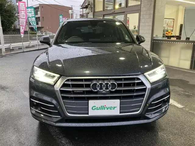 アウディ Ｑ５ 40TDIクワトロスポーツエアサ 埼玉県 2019(平31)年 11.5万km マンハッタングレーメタリック パノラマルーフ/純正マルチナビ（TV/DVD/BT)/全方位カメラ/エアサスペンション/バーチャルコックピット/ドライバーアシスト/衝突軽減システム/レーンキープアシスト/純正19インチアルミホイール/スタットレスタイヤ付き/ダウンヒルアシスト/ドライブレコーダー前/パーキングアシスト/純正フロアマット/クリアランスソナー前後/パワーテールゲート/パワーシート/LEDヘッドライト/フォグライト/スペアキー/プッシュスタート/USB端子