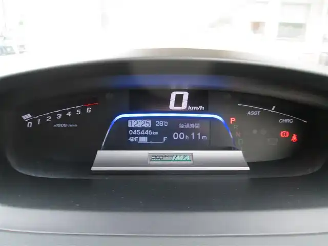 ホンダ フリード ハイブリット ジャストセレクション 千葉県 2012(平24)年 4.6万km プレミアムホワイトパール ワンオーナー/純正ナビ、ワンセグTV/バックカメラ/純正オーディオ【DVD/CD/SD/USB】/両側パワースライドドア/HIDヘッドライト/クルーズコントロール/前後コーナーセンサー/ハーフレザーシート/革巻きステアリング/ナビ連動ステアリングスイッチ/前方ドライブレコーダー/ETC、スペアキー/取扱説明書/ナビ取扱説明書/新車時保証書/ホンダ整備記録簿(H25/26/27/28/30/R2/5/6)