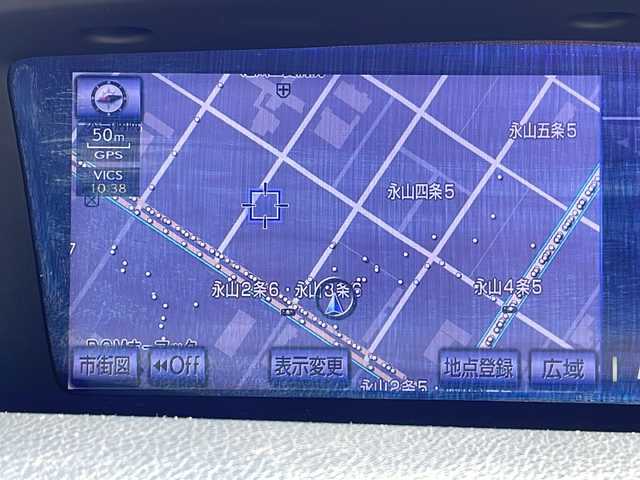 レクサス ＧＳ 350 バージョンL 道北・旭川 2013(平25)年 10.2万km スターライトブラックガラスフレーク ・４WD/・禁煙車/・純正ナビCD/DVD/BT/TV/USB/AUX/・黒革シート/・バックカメラ/・全席シートヒーター/・前席エアシート/・パワーシート/・前席シートメモリー/・パワーシート/・革巻きコンビステアリング/・モード切替ノーマル/エコ/スポーツ/スポーツ＋/・クルーズコントロール/・リアサンシェード/・ミラーヒーター/・リアドアサンシェード/・ドアミラーウインカー/・ヘッドライトウォッシャー/・フォグランプ/・LEDヘッドライト/・電格ミラー/・パドルシフト/・ステアリングスイッチ/・ビルトインETC/・オートエアコン/・スペアキー1個/・カードキー1枚