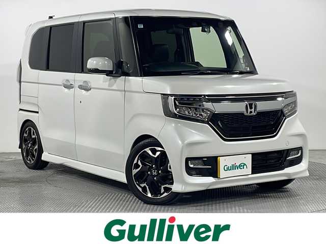 ホンダ Ｎ ＢＯＸ カスタム G L ターボ ホンダセンシング 広島県 2019(平31)年 6.6万km プラチナホワイトパール 禁煙車/カロッツェリア８型ナビ/バックカメラ/両側パワースライドドア/レーダークルーズコントロール/コーナーセンサー/オートマティックハイビーム/パドルシフト/レーンキープアシスト/衝突軽減/踏み間違い防止/フォグランプ/純正15インチアルミホイール(165/55/R15)/エアバッグ(運転席/助手席/サイド/カーテン)