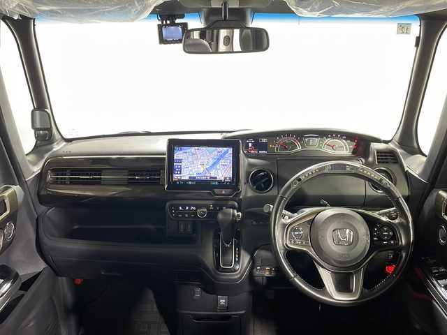 ホンダ Ｎ ＢＯＸ カスタム G L ターボ ホンダセンシング 広島県 2019(平31)年 6.6万km プラチナホワイトパール 禁煙車/カロッツェリア８型ナビ/バックカメラ/両側パワースライドドア/レーダークルーズコントロール/コーナーセンサー/オートマティックハイビーム/パドルシフト/レーンキープアシスト/衝突軽減/踏み間違い防止/フォグランプ/純正15インチアルミホイール(165/55/R15)/エアバッグ(運転席/助手席/サイド/カーテン)