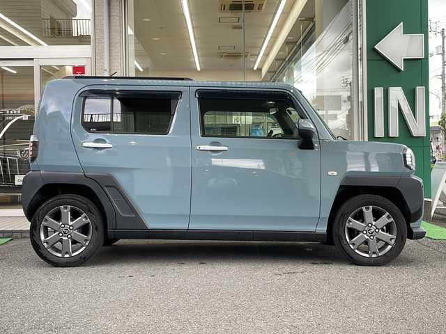 ダイハツ タフト G ターボ 高知県 2020(令2)年 7.7万km レイクブルーメタリック 純正7インチナビ/・フルセグTV/・バックカメラ/・Bluetoothオーディオ/・CD/DVD/ETC/ドラレコ/純正フロアマット/コーナーセンサー/LEDヘッドライト/オートライト/レーダークルーズコントロール/プリクラッシュ