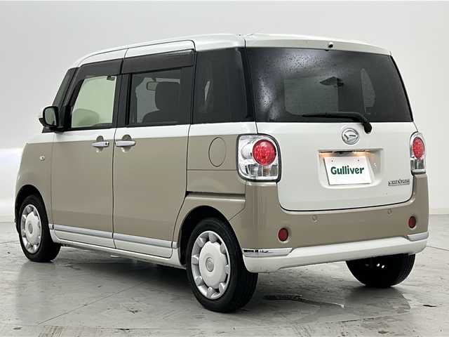 ダイハツ ムーヴ キャンバス G メイクアップ リミテッド　SAⅢ 宮城県 2022(令4)年 4.8万km パールホワイトⅢ/ナチュラルベージュマイカメタリック 2トーン 禁煙車/スマートアシストIII/・衝突回避支援ブレーキ機能/・車線逸脱警報機能/・オートハイビーム/・コーナーセンサー/パノラマモニター/社外7インチナビ/・BT.CD.DVD.SD/・ワンセグTV/両側パワースライドドア/D席シートヒーター/ETC/LEDヘッドライト/LEDヘッドライト/プッシュスタート/スマートキー/横滑り防止/ステアリングスイッチ/社外フロアマット/純正ドアバイザー/ワイパーデアイサー