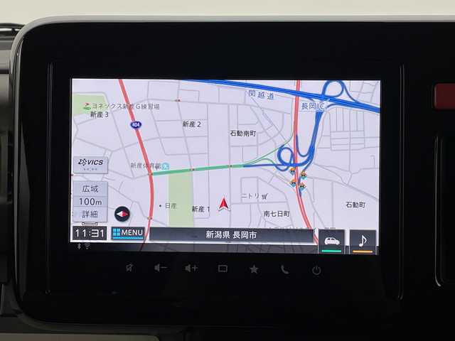 スズキ スペーシア HYBRID G 新潟県 2024(令6)年 0.6万km モスグレーメタリック 4WD/デュアルセンターブレーキサポート/メモリナビ/全周囲カメラ/フルセグ/USB/シートヒーター　D席/N席/ハイビームアシスト