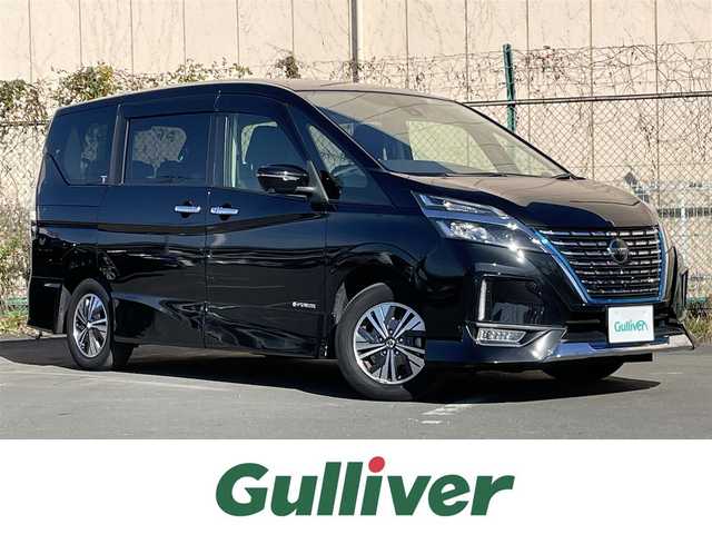 日産 セレナ e－パワー ハイウェイスター V 奈良県 2022(令4)年 3.6万km ダイヤモンドブラック 純正ナビ/アラウンドビューモニター/純正天吊モニター/デジタルルームミラー/エマージェンシーブレーキ/車線逸脱警報/プロパイロット/ハンズフリーオートスライドドア/ＥＴＣ/ドライブレコーダー