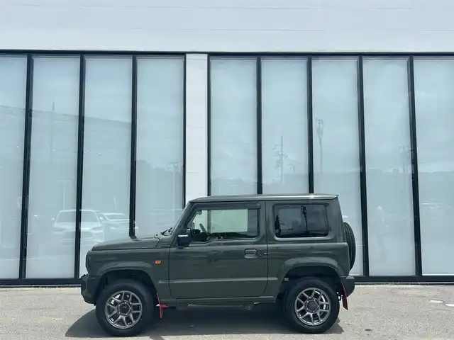 スズキ ジムニー XC 大阪府 2021(令3)年 3万km ジャングルグリーン 純正ナビ/  フルセグTV/CD/DVD/Bluetooth/衝突軽減ブレーキ/横滑り防止装置/前席シートヒーター/クルーズコントロール/レーンキープアシスト/ダウンヒルアシストコントロール/オートマチックハイビーム/純正16インチアルミホイール/純正フロアマット/プッシュスタート/スマートキー/ＥＴＣ/ＬＥＤ/禁煙車