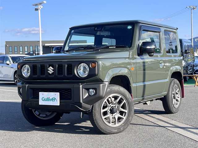 スズキ ジムニー XC 大阪府 2021(令3)年 3万km ジャングルグリーン 社外ナビ　/フルセグ　/ＥＴＣ　/４WD　/Bluetooth　/CDチェンジャー/DVD再生機能/クルーズコントロール　/シートヒーター　/純正アルミホイール　/純正フロアマット　/背面タイヤ　/オートライト　/衝突被害軽減システム　/エアバッグ