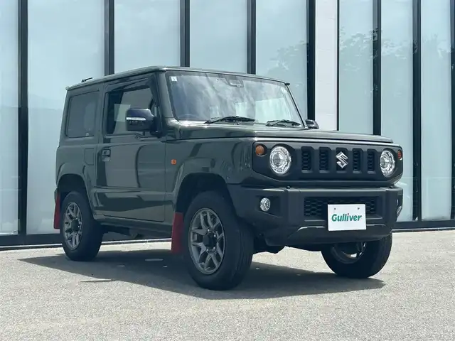 スズキ ジムニー XC 大阪府 2021(令3)年 3万km ジャングルグリーン 純正ナビ/  フルセグTV/CD/DVD/Bluetooth/衝突軽減ブレーキ/横滑り防止装置/前席シートヒーター/クルーズコントロール/レーンキープアシスト/ダウンヒルアシストコントロール/オートマチックハイビーム/純正16インチアルミホイール/純正フロアマット/プッシュスタート/スマートキー/ＥＴＣ/ＬＥＤ/禁煙車