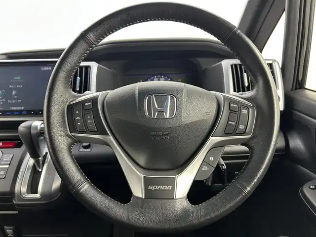 ホンダ ステップワゴン スパーダ Z クールスピリット 千葉県 2014(平26)年 7.2万km プレミアムスパークルブラックパール 純正9インチメモリーナビ/フルセグTV/Bluetooth接続/バックカメラ/ハーフレザーシート/両側パワースライドドア/キセノンヘッドライト/スマートキー/フォグランプ