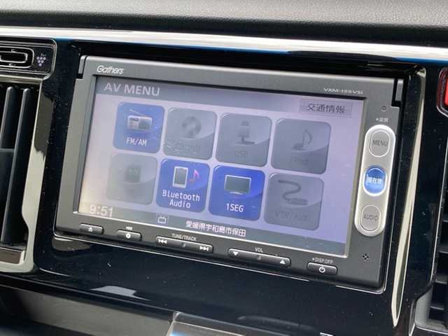ホンダ Ｎ ＷＧＮ G Aパッケージ 愛媛県 2014(平26)年 2.6万km チェリーシェルピンクメタリック 純正ナビ(VXM-155VSi)/・CD/DVD/ワンセグTV/Bluetooth/SD /バックカメラ /前座席シートヒーター /ナノイー /プッシュスタート/・スペアキー /シティーブレーキアシスト /ドアバイザー /フロアマット /取扱説明書/保証書