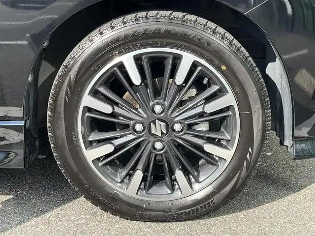 スズキ スペーシア カスタム HYBRID XS ターボ 奈良県 2020(令2)年 3.9万km ブルーイッシュブラックパール3 KENWOOD8インチナビ（MDV-S707L）/（フルセグ/BT/CD/DVD）/レーダークルーズコントロール/バックカメラ/パドルシフト/後方コーナーセンサー/衝突軽減システム/レーンキープアシスト/両側パワースライドドア/ハーフレザーシート/運転席シートヒーター/後席サンシェード/前後ドライブレコーダー（DRV-C750）/ETC/LEDヘッドライト/純正15インチAW/スペアキーX1