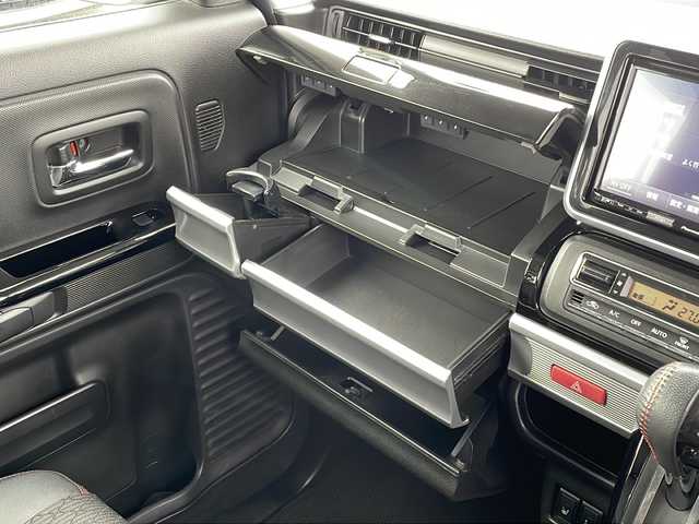 スズキ スペーシア カスタム HYBRID XS 福島県 2019(平31)年 7.6万km ピュアホワイトP ワンオーナー 4WD ナビ フルセグTV Bluetooth バックカメラ デュアルセンサーブレーキ 両側パワースライドドア シートヒーター LEDライト ETC 　ハーフレザーシート フォグランプ スマートキー