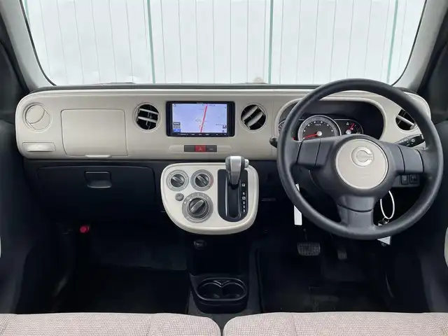 ダイハツ ミラ ココア L 山梨県 2018(平30)年 6.2万km ムースピンクパール 社外ナビ/バックカメラ/ＥＴＣ/リモコンキー/ワンセグＴＶ/CD/SD/アイドリングストップ/社外フロアマット/社外アルミホイール１４インチ