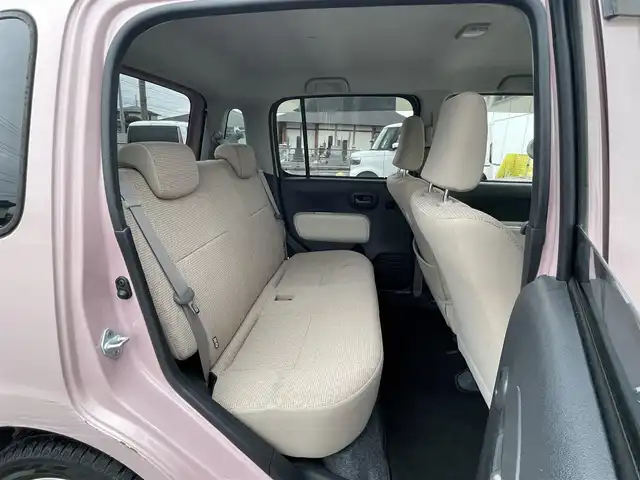 ダイハツ ミラ ココア L 山梨県 2018(平30)年 6.2万km ムースピンクパール 社外ナビ/バックカメラ/ＥＴＣ/リモコンキー/ワンセグＴＶ/CD/SD/アイドリングストップ/社外フロアマット/社外アルミホイール１４インチ