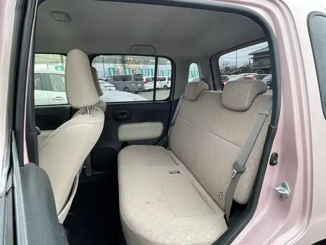 ダイハツ ミラ ココア L 山梨県 2018(平30)年 6.2万km ムースピンクパール 社外ナビ/バックカメラ/ＥＴＣ/リモコンキー/ワンセグＴＶ/CD/SD/アイドリングストップ/社外フロアマット/社外アルミホイール１４インチ