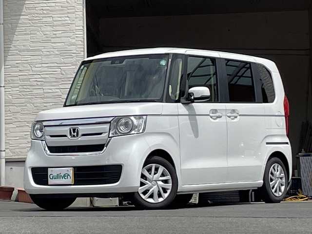 ホンダ Ｎ ＢＯＸ G ホンダセンシング 大分県 2019(令1)年 5.9万km パール 両側スライドドア/バックカメラ/純正ビルトインETC/純正LEDヘッドライト/オートライト/コーナーセンサー/衝突被害軽減ブレーキ/レーンキープアシスト