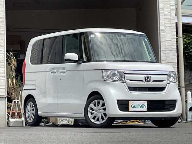 ホンダ Ｎ ＢＯＸ G ホンダセンシング 大分県 2019(令1)年 5.9万km パール 両側スライドドア/バックカメラ/純正ビルトインETC/純正LEDヘッドライト/オートライト/コーナーセンサー/衝突被害軽減ブレーキ/レーンキープアシスト