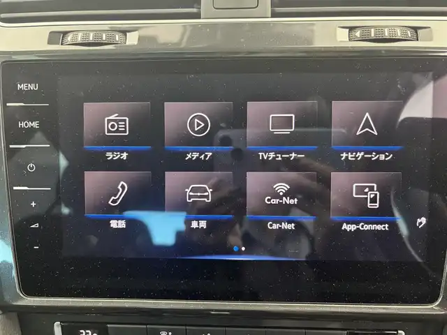 フォルクスワーゲン ゴルフ TSIコンフォートライン 富山県 2019(平31)年 4.4万km 赤 純正ナビ（AM/FM/CD/DVD/USB/SD/AUX/BT）/フルセグTV/バックカメラ/アダプティブクルーズコントロール/衝突被害軽減ブレーキ/レーンキープアシスト/LEDヘッドライト/オートライト/純正１７インチAW/ビルトインETC2.0/スマートキー×２/プッシュスタート/社外フロアマット/取扱説明書