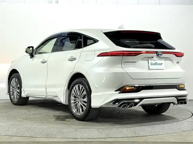 トヨタ ハリアー ハイブリッド Z 大阪府 2022(令4)年 2.6万km ホワイトパールクリスタルシャイン モデリスタエアロ JBLナビTV 360カメラ デジタルインナーミラー レーダーC 衝突軽減ブレーキ レーンアシスト ブラインドSM  パワーシート 電動リアゲート クリアランスソナー 前後ドライブレコーダー ETC2.0