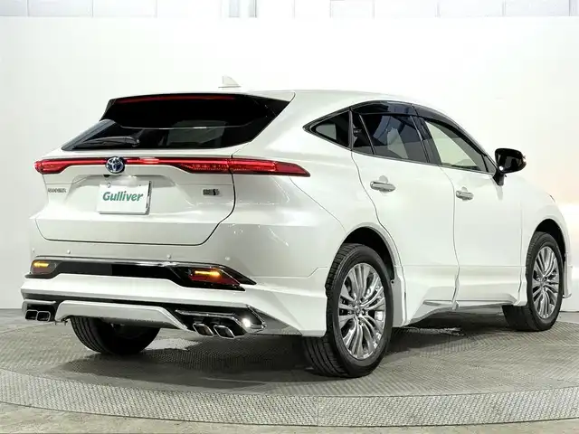 トヨタ ハリアー ハイブリッド Z 大阪府 2022(令4)年 2.6万km ホワイトパールクリスタルシャイン モデリスタエアロ JBLナビTV 360カメラ デジタルインナーミラー レーダーC 衝突軽減ブレーキ レーンアシスト ブラインドSM  パワーシート 電動リアゲート クリアランスソナー 前後ドライブレコーダー ETC2.0