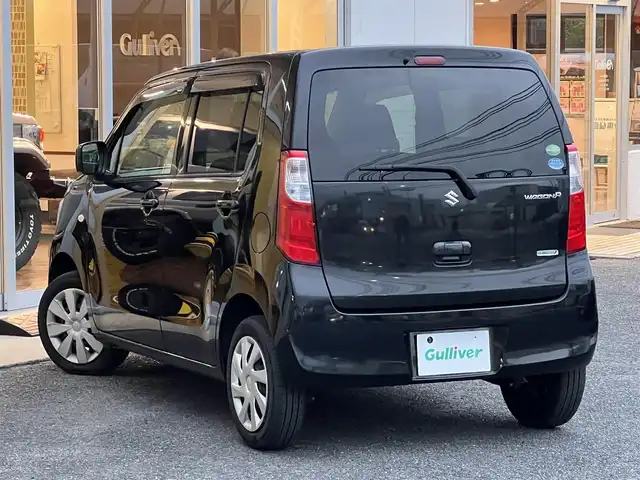 スズキ ワゴンＲ FX 山口県 2016(平28)年 15.8万km ブルーイッシュブラックパール3 純正フロアマット/純正ドアバイザー/純正CDデッキ/アイドリングストップ/運転席シートヒーター/電動格納ドアミラー