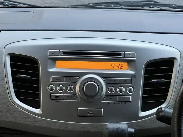 スズキ ワゴンＲ FX 山口県 2016(平28)年 15.8万km ブルーイッシュブラックパール3 純正フロアマット/純正ドアバイザー/純正CDデッキ/アイドリングストップ/運転席シートヒーター/電動格納ドアミラー