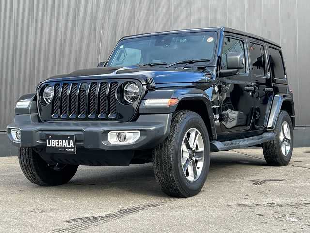 クライスラー・ジープ ジープ ラングラー アンリミテッド サハラ 道東・釧路十勝 2019(平31)年 3.4万km 黒 ワンオーナー/４WD/純正Uconnectナビ/BT/USB/AppleCarPlay/フルセグ/バックカメラ/フロントカメラ/純正ETC2.0/前後ドライブレコーダー/衝突軽減ブレーキ/レーンキーピングアシスト/アダプティブクルーズコントロール/パークディスタンスコントロール/ヒルアシストコントロール/ブラインドスポットインフォメーション/レザーパッケージ/フロントシートヒーティング/ステアリングヒーター/純正18インチAW/純正フロアマット/LEDヘッドライト/取扱説明書/保証書/スペアキー