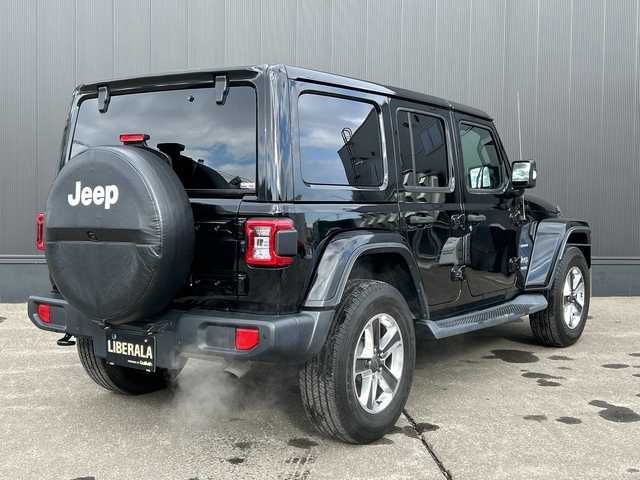 クライスラー・ジープ ジープ ラングラー アンリミテッド サハラ 道東・釧路十勝 2019(平31)年 3.4万km 黒 ワンオーナー/４WD/純正Uconnectナビ/BT/USB/AppleCarPlay/フルセグ/バックカメラ/フロントカメラ/純正ETC2.0/前後ドライブレコーダー/衝突軽減ブレーキ/レーンキーピングアシスト/アダプティブクルーズコントロール/パークディスタンスコントロール/ヒルアシストコントロール/ブラインドスポットインフォメーション/レザーパッケージ/フロントシートヒーティング/ステアリングヒーター/純正18インチAW/純正フロアマット/LEDヘッドライト/取扱説明書/保証書/スペアキー