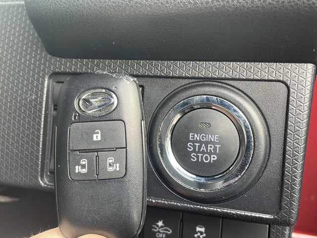 ダイハツ タント カスタム RS 福島県 2023(令5)年 2.3万km ブラックマイカメタリック/ファイアークォーツレッドメタリック 2トーン 4WD ターボ ナビ フルセグTV Bluetooth バックカメラ 両側パワースライドドア 衝突軽減ブレーキ 前後録画ドラレコ シートヒーター コーナーセンサー LEDヘッドライト スマートキー