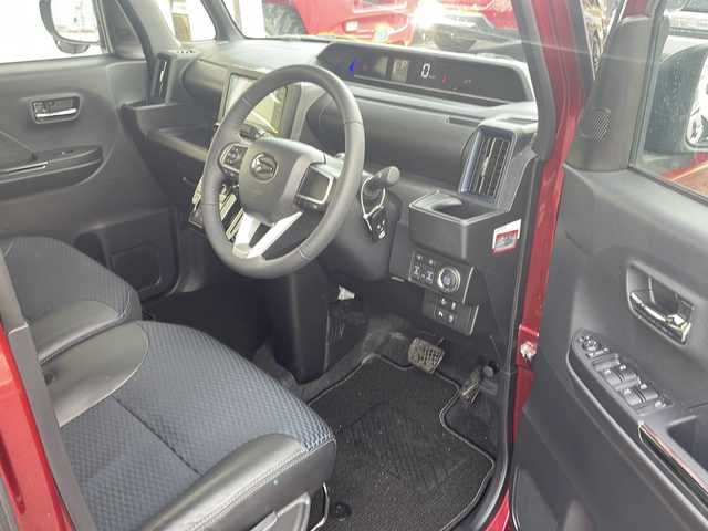 ダイハツ タント カスタム RS 福島県 2023(令5)年 2.3万km ブラックマイカメタリック/ファイアークォーツレッドメタリック 2トーン 4WD ターボ ナビ フルセグTV Bluetooth バックカメラ 両側パワースライドドア 衝突軽減ブレーキ 前後録画ドラレコ シートヒーター コーナーセンサー LEDヘッドライト スマートキー