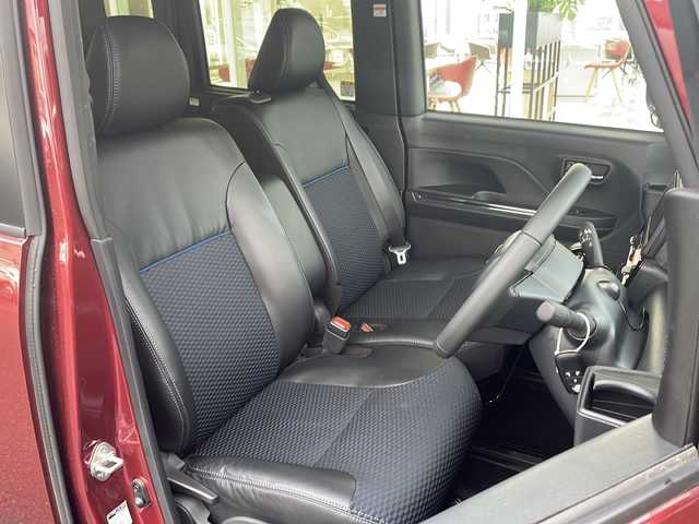 ダイハツ タント カスタム RS 福島県 2023(令5)年 2.3万km ブラックマイカメタリック/ファイアークォーツレッドメタリック 2トーン 4WD ターボ ナビ フルセグTV Bluetooth バックカメラ 両側パワースライドドア 衝突軽減ブレーキ 前後録画ドラレコ シートヒーター コーナーセンサー LEDヘッドライト スマートキー