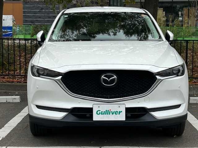 マツダ ＣＸ－５ 20S プロアクティブ 宮城県 2019(平31)年 2.2万km スノーフレイクホワイトパールマイカ スマート・シティ・ブレーキ・サポート/マツダ・レーダー・クルーズ・コントロール/レーンキープ・アシストシステム/車間認知支援システム/ブラインドスポットモニターシステム/交通標識認識システム/純正SDナビ/・バック/サイドカメラ/・Bluetooth/CD/DVD/フルセグTV/USB/・ETC/・前方ドライブレコーダー/ヘッドアップディスプレイ/電動リアゲート/電子パーキング/オートブレーキホールド/前後コーナーセンサー/パドルシフト/シートヒーター（運転席/助手席）/・パワーシート（運転席）/・シートメモリー（運転席）/ステアリングヒーター/プッシュスタート/スマートキー/アイドリングストップ/LEDヘッドライト/・オートライト/純正アルミホイール/純正フロアマット