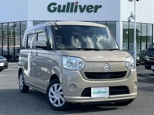 ダイハツ ムーヴ キャンバス X SA Ⅲ 長崎県 2018(平30)年 9.4万km ナチュラルベージュマイカM 純正SDナビ/CD/DVD/BT/USB/フルセグTV/バックカメラ/スマートアシストIII/両側パワースライドドア/ステアリングスイッチ/オートマチックハイビーム/オートライト/ドライブレコーダー