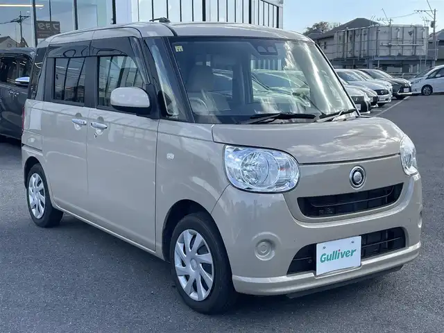 ダイハツ ムーヴ キャンバス X SA Ⅲ 長崎県 2018(平30)年 9.4万km ナチュラルベージュマイカM 純正SDナビ/CD/DVD/BT/USB/フルセグTV/バックカメラ/スマートアシストIII/両側パワースライドドア/ステアリングスイッチ/オートマチックハイビーム/オートライト/ドライブレコーダー