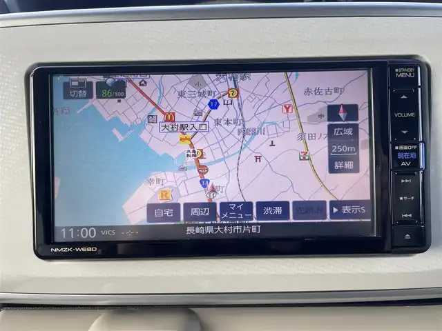 ダイハツ ムーヴ キャンバス X SA Ⅲ 長崎県 2018(平30)年 9.4万km ナチュラルベージュマイカM 純正SDナビ/CD/DVD/BT/USB/フルセグTV/バックカメラ/スマートアシストIII/両側パワースライドドア/ステアリングスイッチ/オートマチックハイビーム/オートライト/ドライブレコーダー