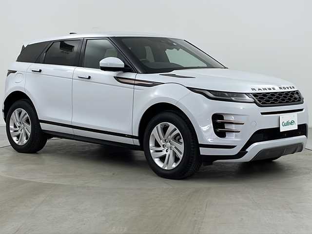 ランドローバー レンジローバーイヴォーク Rダイナミック S 道央・札幌 2020(令2)年 0.7万km ユーロンホワイト ・４WD/・ワンオーナー　/・ドライブパック/・BSM/・360°カメラ/・純正メモリーナビ（USB/Apple Car Play/Android /   Auto/Bluetooth/TV）　　/・LKA　　/・ドライブレコーダー　/・パワーテールゲート/・コーナーセンサー/・黒革シート　/・シートヒーター　/・パドルシフト/・純正18インチ　スタイル5074　5スプリットスポーク　/・スマートキー×2　/・保証書　/・取扱説明書　