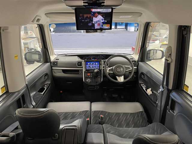 ダイハツ タント カスタム X トップED SA 新潟県 2015(平27)年 6万km ナイトシャドーパープルクリスタルM 〇4WD/〇純正8インチナビ/〇フルセグTV/〇パワースライドドア/〇バックモニター/〇フリップダウンモニター/〇スマートアシスト/〇低速域衝突回避支援ブレーキ機能/〇誤発信抑制御機能/〇先行車発信お知らせ機能/〇アイドリングストップ機能/〇LEDヘッドランプ/〇オートライト/〇純正14インチアルミホイール/〇ステアリングスイッチ/〇オートエアコン/〇リアヒーターダクト/〇合皮ファブリックコンビシート/〇シートリフター/〇キーフリーシステム/〇イモビライザー/〇プッシュスタート/〇SRSエアバック（運転席・助手席・サイド）